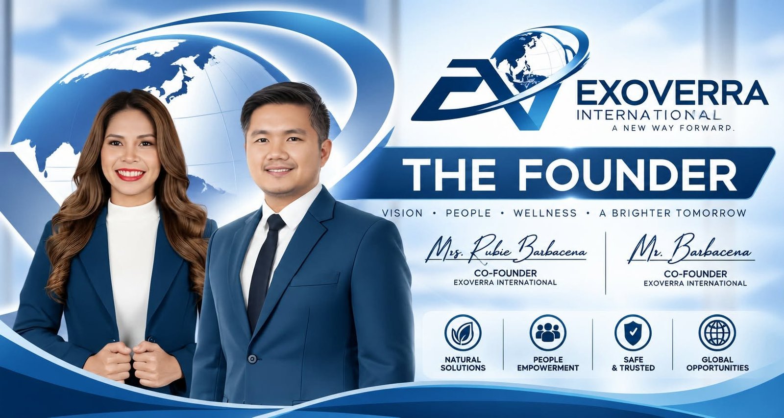 EXOVERRA INTERNATIONAL Founder